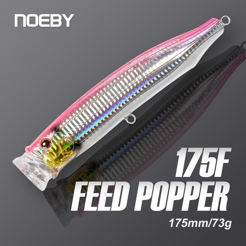 Fishing Lure Jerkbait - เหยื่อตกปลา noeby-FEED popper, เหยื่อ Topwater wobbler,
