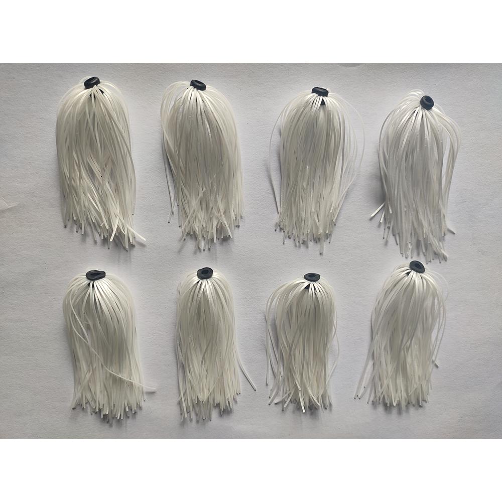 8 ชุด 50 เส้น กระโปรงซิลิโคนสำ - Fishing Lure Buzzbait บทวิจารณ์และราคา