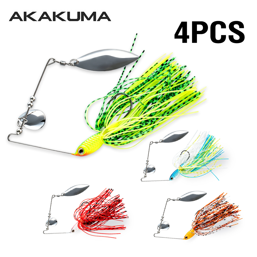 เหยื่อตกปลาแบบสปินเนอร์เบท 4 ช - Fishing Lure Blade Bait บทวิจารณ์และราคา