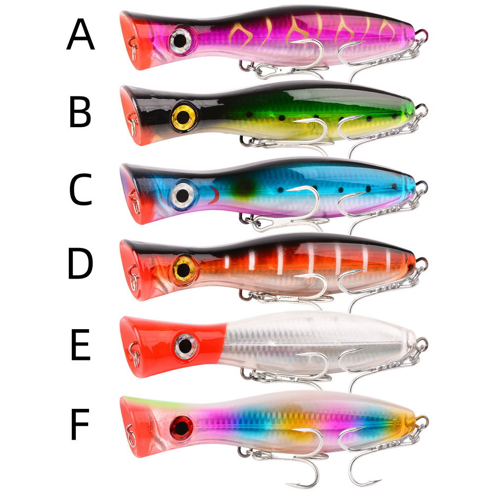 1 PC 43g/83g Big Popper ลอย Wo - Fishing Lure Popper บทวิจารณ์และราคา
