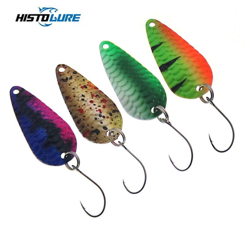ปลาเทราท์ช้อนตะขอเดี่ยว Spinni - Fishing Lure Spoon บทวิจารณ์และราคา