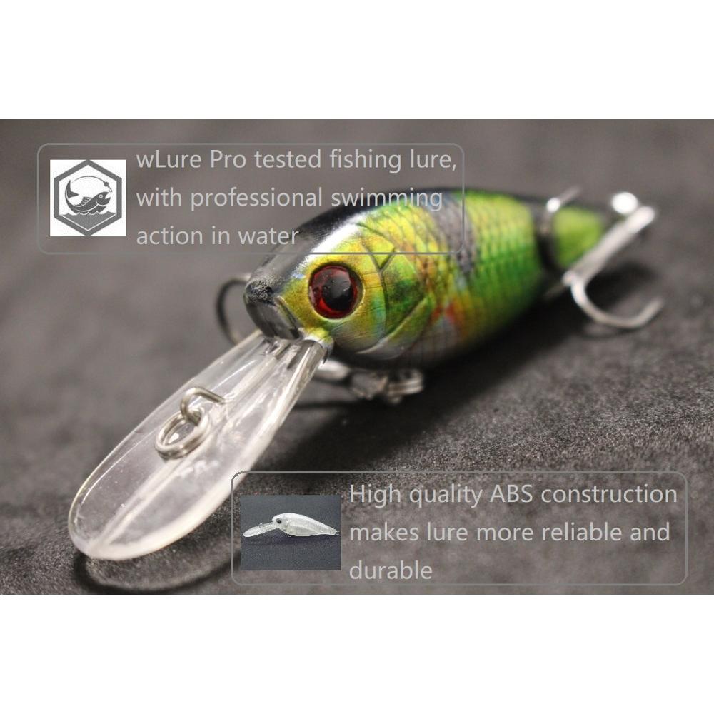 Wlure เหยื่อล่อปลา crankbait ท - Fishing Lure Crankbait บทวิจารณ์และราคา