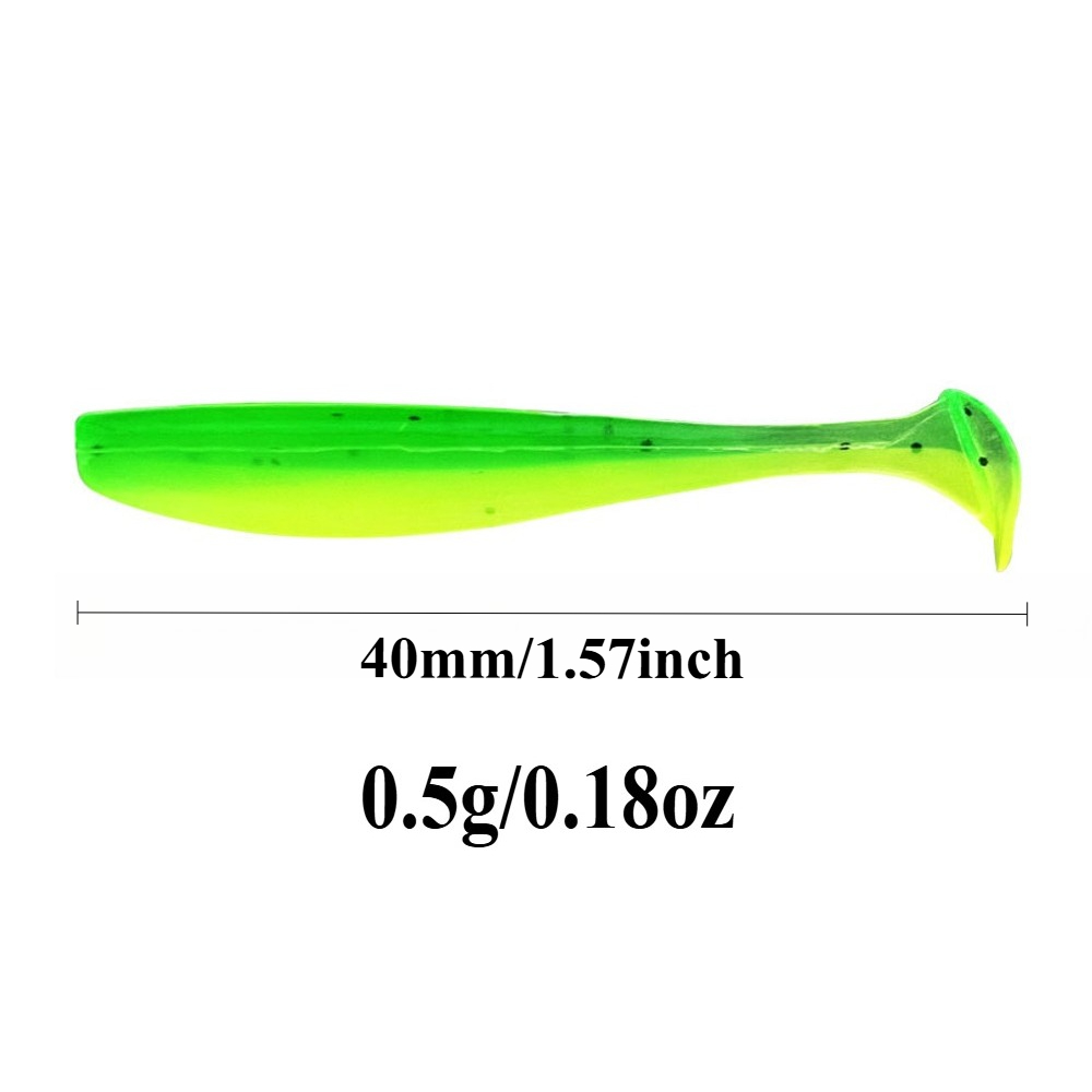 40pcs Micro เหยื่อตกปลา 40 มม. - Fishing Lure Swimbait บทวิจารณ์และราคา