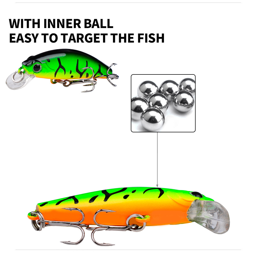 เหยื่อปลอมแบบจมขนาดเล็ก 5.6 ซม - Fishing Lure Jerkbait บทวิจารณ์และราคา