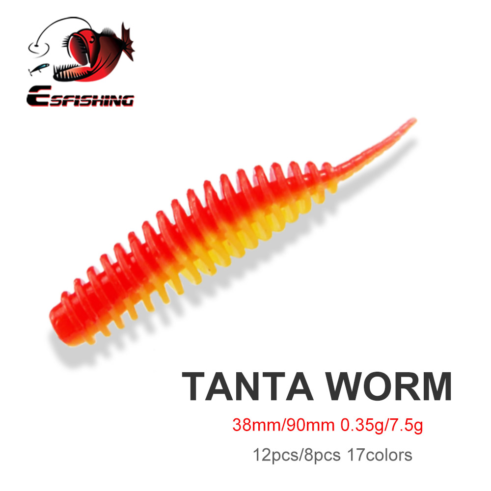 ESFISHING เหยื่อตกปลาแบบหนอน ท - Fishing Lure Swimbait บทวิจารณ์และราคา