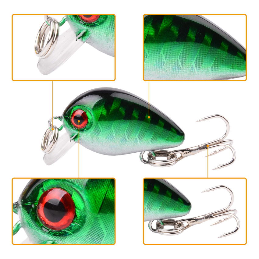 30Mm 2G Wobbler บ้า Mini Topwa - Fishing Lure Crankbait บทวิจารณ์และราคา